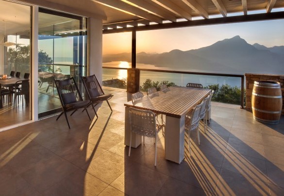 Tramonto spettacolare visto dalla terrazza della Villa - Villa Gemmma