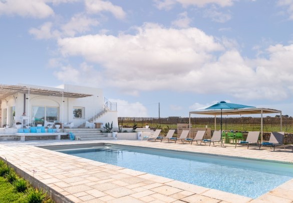 The exterior of the villa and the swimming pool – Villa Gialonia
