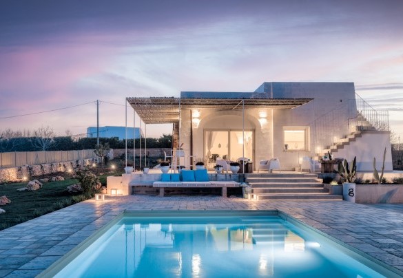 Villa Gialonia in the evening – Villa Gialonia