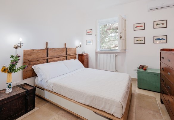 La camera matrimoniale n.3 al piano superiore - Villa Giari