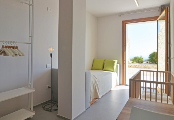 Single bedroom on the lower floor– VILLA GILDA