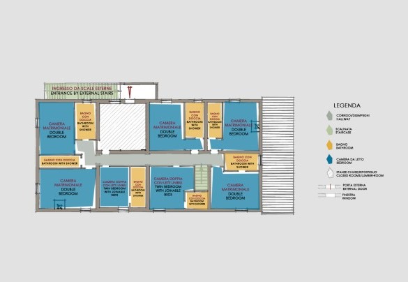 Villa Ginestraio - First Floor