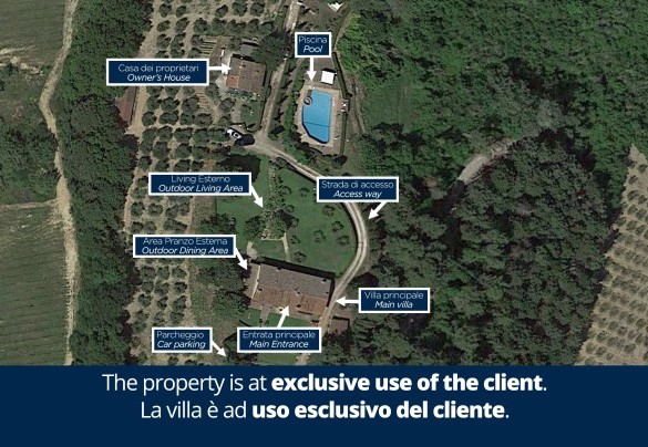 Villa Ginestraio - Property Plan