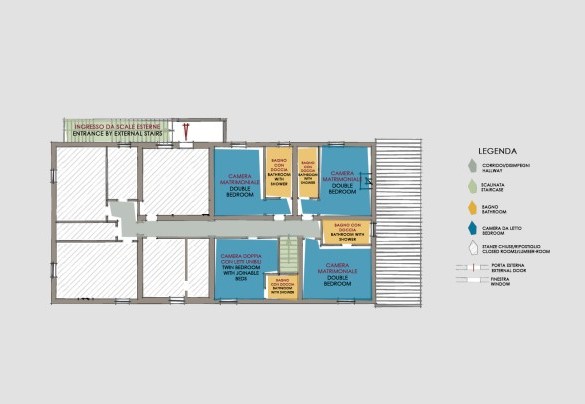 Villa Ginestraio - First Floor