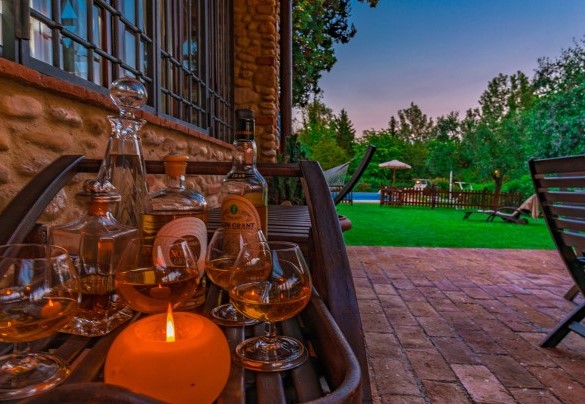 The porch with outdoor living – Villa Gino 