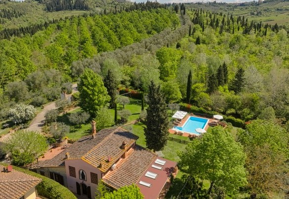 Top view of the property - Villa Gino 