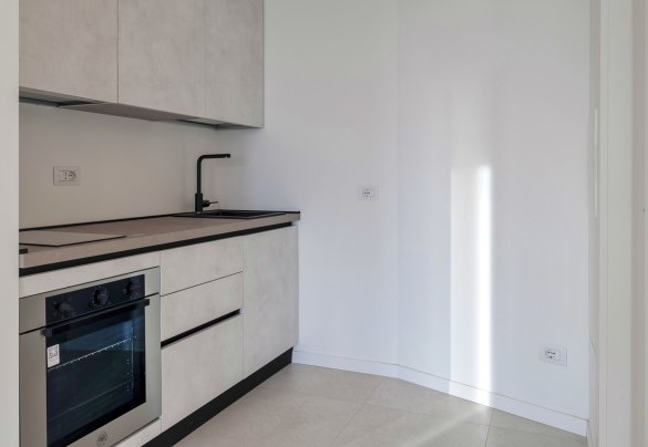L’angolo cucina al pianterreno è attrezzato per la preparazione di una prima colazione - Villa Gioia