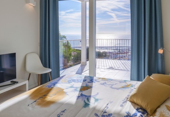 La bella vista panoramica dalla prima camera matrimoniale - Villa Gioia