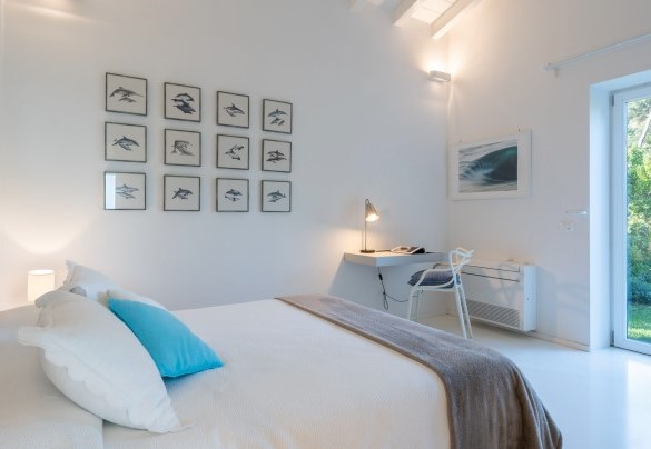 Double bedroom on the ground floor - Villa Giomoa