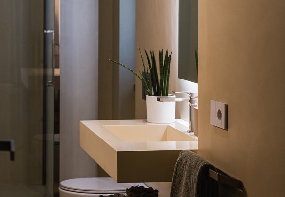 Bathroom no. 2 with shower on the ground floor – Villa Giulia