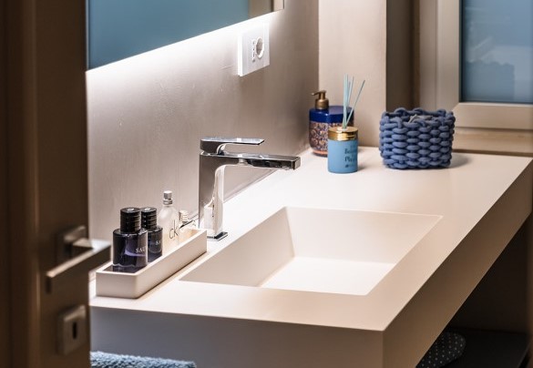 Bathroom no. 4 with shower on the first floor – Villa Giulia