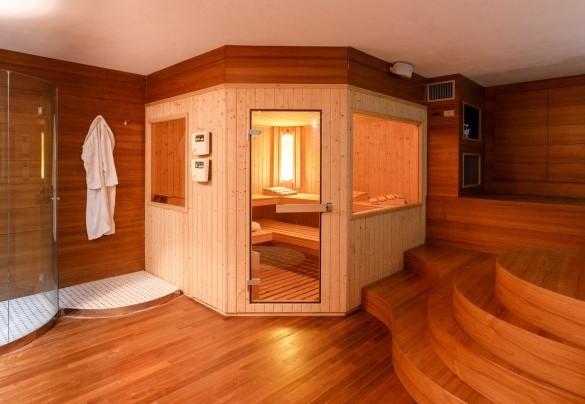 The spa with a sauna in the basement - Villa Alais