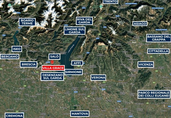 Villa Grace - Map