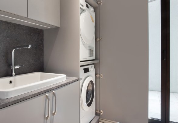 Laundry room on the ground floor near the kitchen - Villa Grace