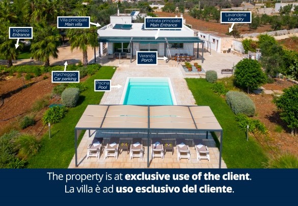 Villa I Chiani - Property Plan