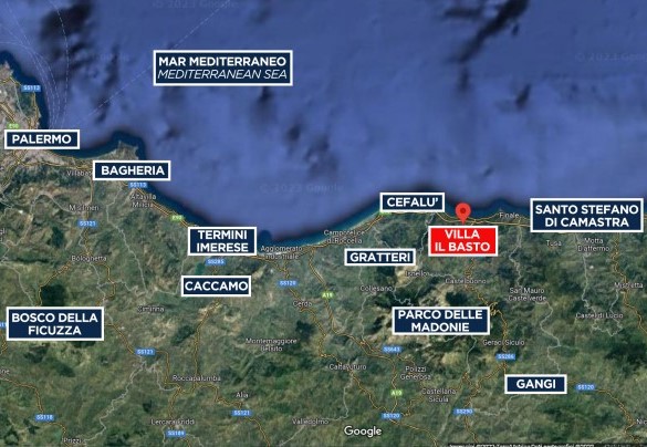 Villa Il Basto - Map
