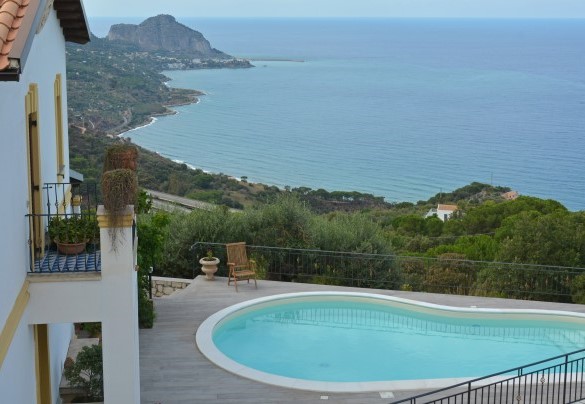 Vista mare dalla proprietà - Villa il Basto