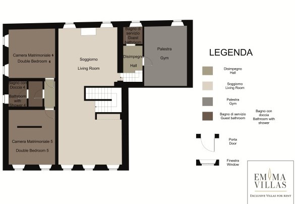 Secondo Piano - Villa il Belcanto