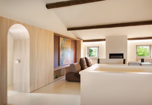 Il soggiorno al secondo piano	- Villa il Belcanto