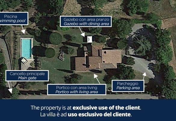 Villa Il Cedro - Property Plan 