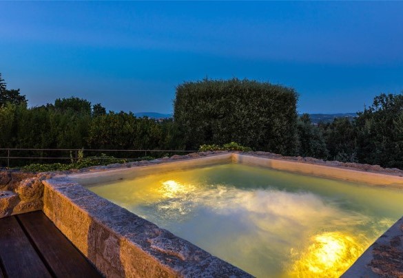 vasca idromassaggio non riscaldabile (3 x 3 m) - Villa Il Cedro