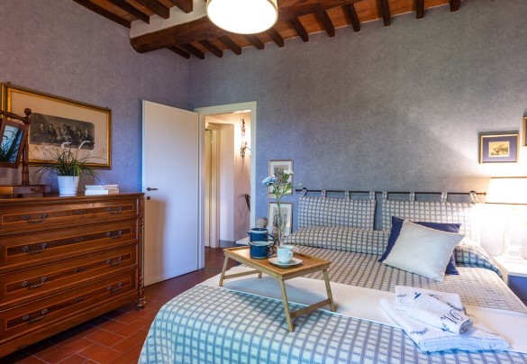Double bedroom n.2 on the first floor - Villa Il Colle di Moriano