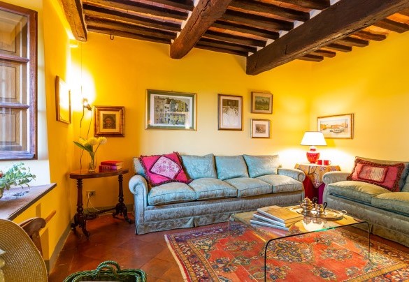 Cozy TV room - Villa Il Colle di Moriano