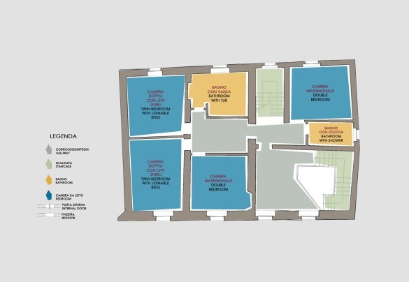 Villa Il Colle di Moriano - First Floor