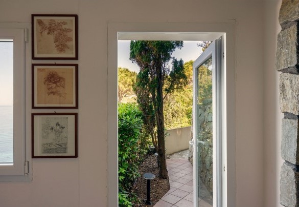Accesso diretto al giardino (piano -5) - Villa Il Faro