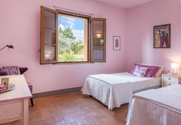 Camera doppia n.5 al primo piano – Villa Il Foramasso