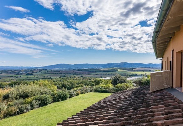 Il bel giardino che racchiude la villa è piantumato principalmente a prato per circa 2000 metri quadrati, lungo il quale dimorano numerose specie di piante mediterranee, cespugli di aromatiche e molteplici fioriture – Villa Il Foramasso 