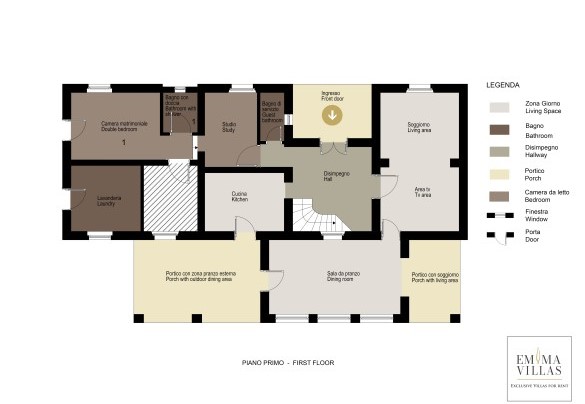 Villa Il Magnifico - First Floor