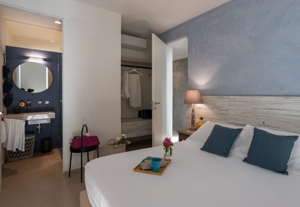 La camera matrimoniale n. 2 con bagno ensuite - Villa Il Melograno