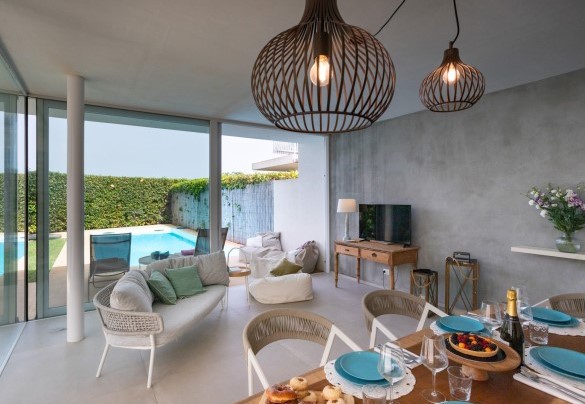 L’ambiente open-space - Villa Il Melograno