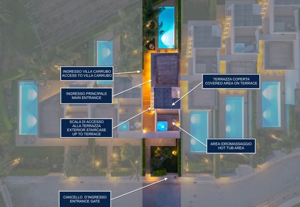 Villa Il Melograno - Property Plan 