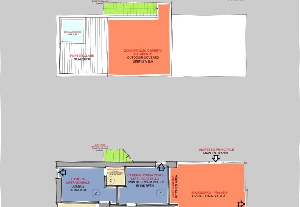 Villa Il Melograno - Piano Terra