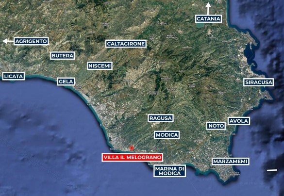 Villa Il Melograno - Mappa 