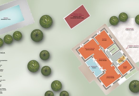 Villa Il Meluccio - Ground Floor