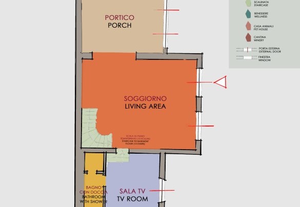 Villa Il Pozzo - Seminterrato