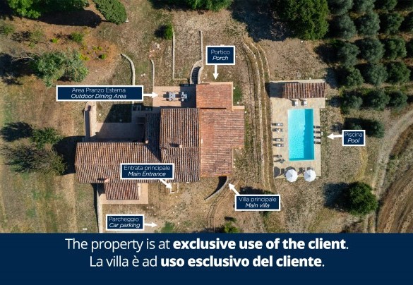 Villa Il Pozzo - Property Plan 
