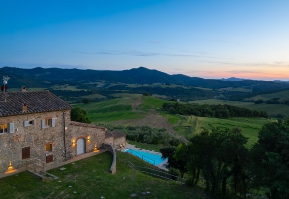 Villa Il Pozzo si trova nel cuore delle colline della Val di Cecina  - Villa Il Pozzo