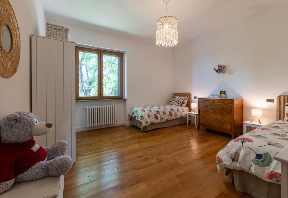 Camera doppia con letti unibili n.3, primo piano – Villa il Ritiro