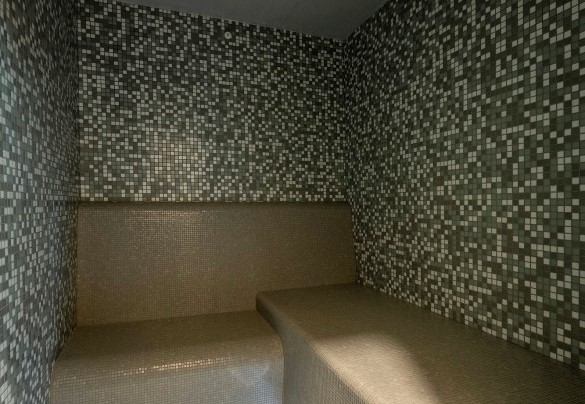 Bagno turco, piano terra – Villa il Ritiro 