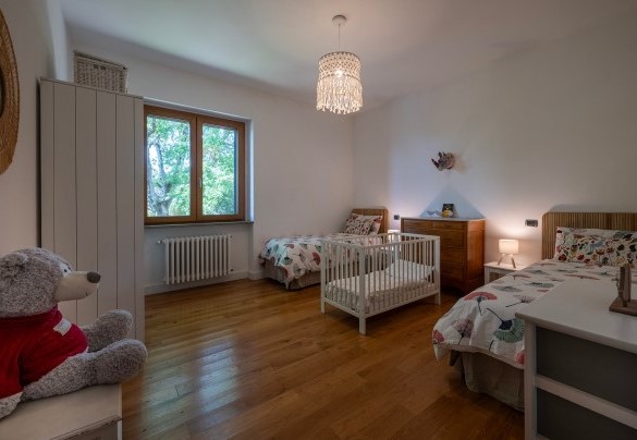 Camera doppia con letti unibili n.3, primo piano – Villa il Ritiro