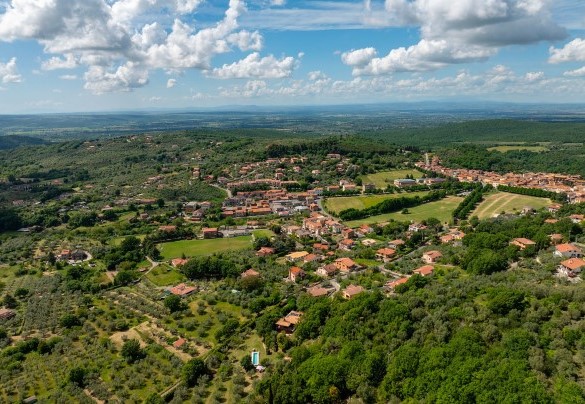 Villa con piscina esclusiva nel verde delle colline della Tuscia – Villa il Ritiro