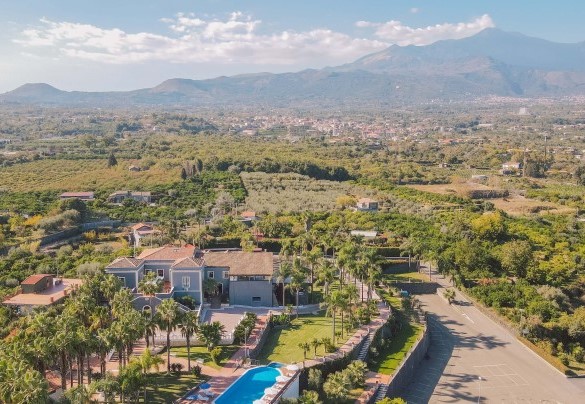Vista aerea della proprietà - Villa Ingrid