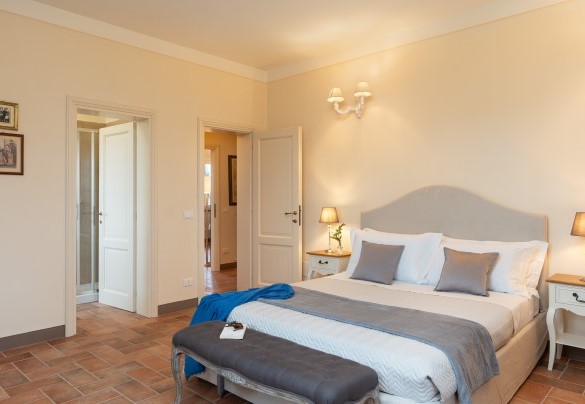 The double bedroom no. 10 (unit 4) on the first floor - Villa Iole
