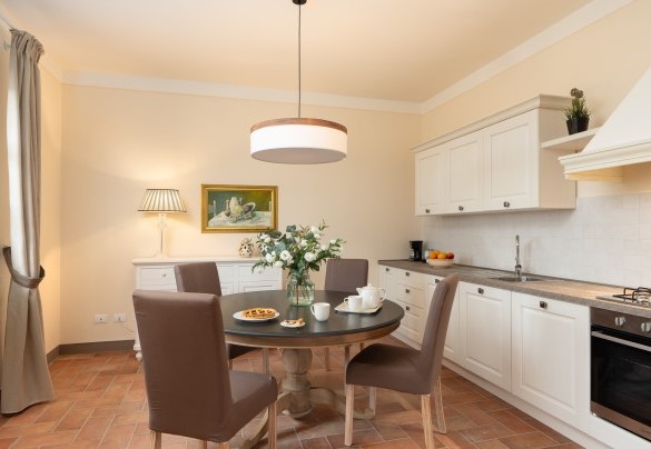 The kitchen in the unit 4 on the first floor – Villa Iole