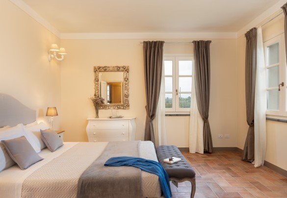 The double bedroom no. 10 (unit 4) on the first floor - Villa Iole
