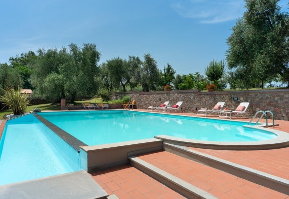 La bella piscina a sfioro ad uso esclusivo - Villa Irene 